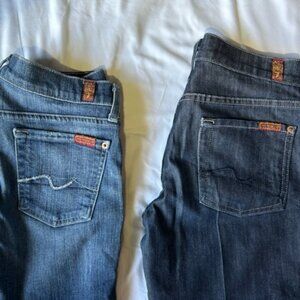 7 For All Mankind Jeans Womens size